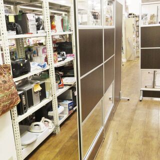 ニトリ パーテーション3枚組 幅270×奥38×高180cm 木目調 衝立 間仕切り オフィス 事務所 家具 札幌 厚別店
