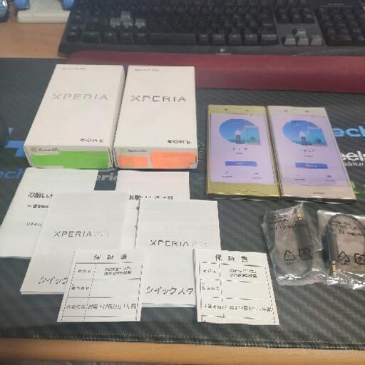 SONY XPERIA XZs 2台バラ売り SIMフリー 海外旅行にどうぞ。