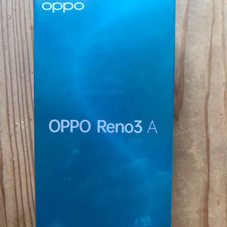 【ネット決済・配送可】OPPO Reno3 SIMフリー　週50...