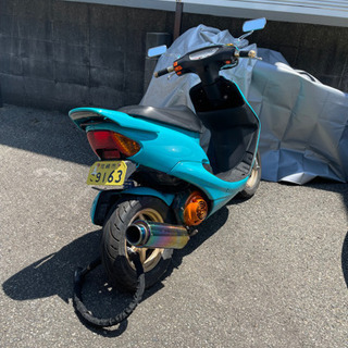 との ライブディオZX DIO 水色ラメ