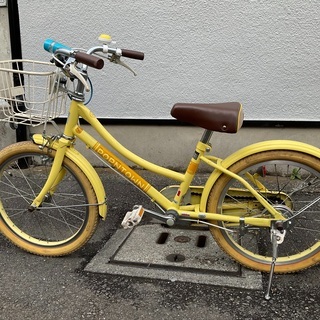 【ネット決済】【お値下げ】自転車　子供用　18インチ　補助輪