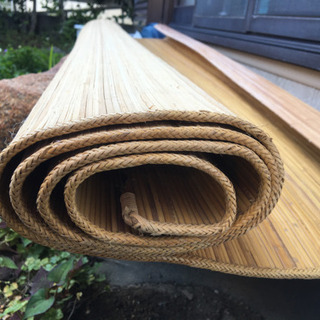 竹製のカーペット 江戸間2畳🌟差し上げます