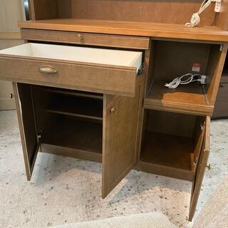 【愛品館 江戸川店】ユーアイneo　3枚扉キッチンボード　キッチン収納　ID:159-006500-007　配送可＆代引き配送可 