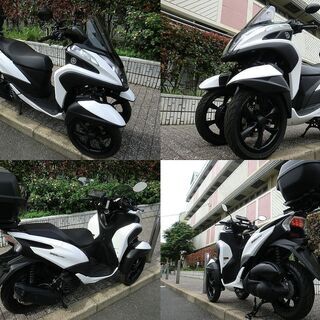 ☆普通免許仕様トリシティ125「現行型SEC1J」ワイドトレッド/純正