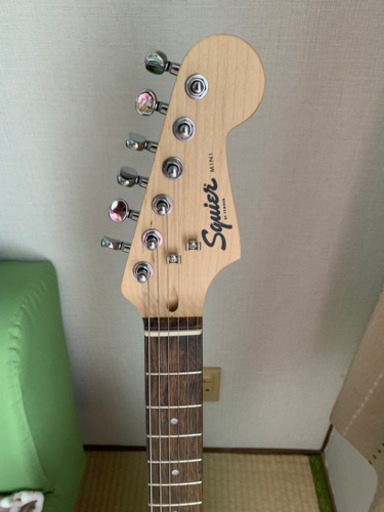 フェンダースクワイア　エレキギター squier strat mini