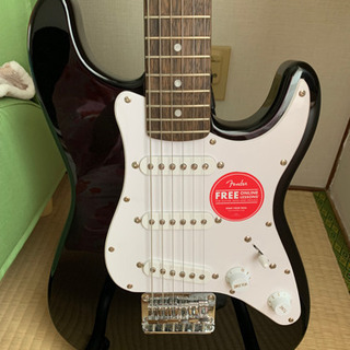 フェンダースクワイア　エレキギター squier strat mini