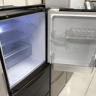 6か月間動作保証付 SHARP 3ドア冷蔵庫 2014年製 314L【トレファク南柏