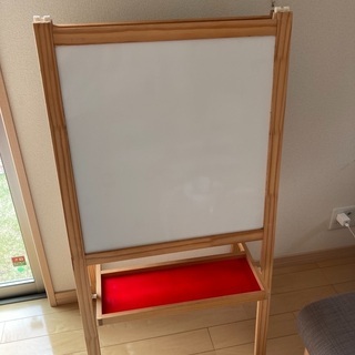 【終了】IKEA ホワイトボード(裏面　黒板)　本体