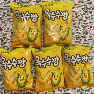 韓国大人気のお菓子　オクススカン(3袋)