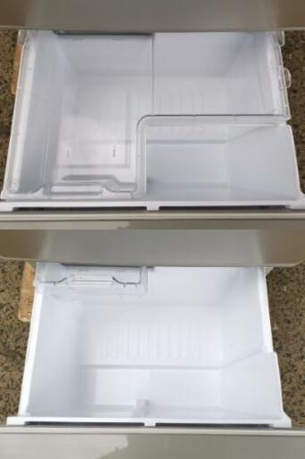 SHARP  シャープ ノンフロン冷凍冷蔵庫 プラズマクラスター 両開き SJ-W352D-N 350L 2018年製