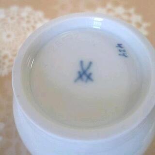 未使用★マイセン★Meissen★青い花 カップ＆ソーサー ２客セット