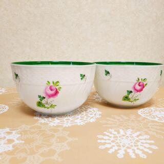 新品 ヘレンド ウィーンの薔薇 スラップボウル（サラダボウル） 2個セット 新品 ヘレンド ウィーンの薔薇 スラップボウル（サラダボウル） 2個セット