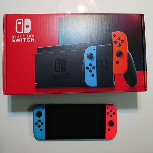 即日発送！ 新型 新品 保証あり Switch ネオンバッテリー強化版