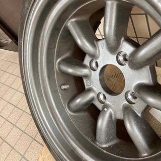 車のパーツ RSワタナベ 深リム ネオバ付 AE86 旧車