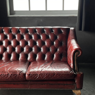 3人がけソファ　アンティーク　ヴィンテージ