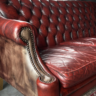 3人がけソファ　アンティーク　ヴィンテージ