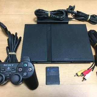 PS2本体とゲームソフト(高画質で遊べるコンバーター付き)