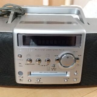 (値下げしました)KENWOOD CD・MD・ラジオプレーヤー