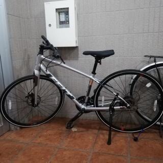 ②クロスバイク 1年前購入、1時間使用品、verza speed40