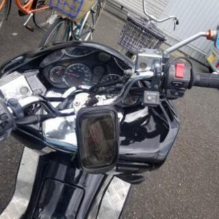 HONDAフォルツァ-8G SHOOT LOGO PRINT MOCK NECK S/S TEE