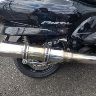 HONDAフォルツァ-8G SHOOT LOGO PRINT MOCK NECK S/S TEE