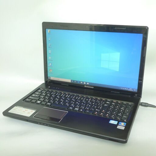 送料無料 新品SSD搭載 ノートパソコン 中古良品 Windows10 15.6型 Lenovo G570 Core i5 4GB DVDマルチ 無線 Wi-Fi webカメラ LibreOffice済