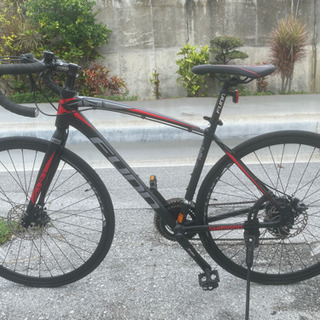 全然使ってないクロスバイク　鍵付き
