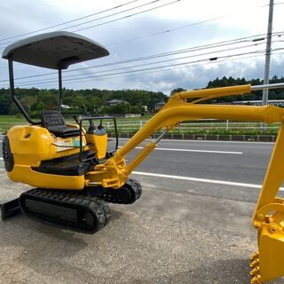 【S-0074】コマツ　PC15R-8　1.5トンクラス　全塗装済み　ミニ油圧ショベル　バックホー　ユンボ　茨城県