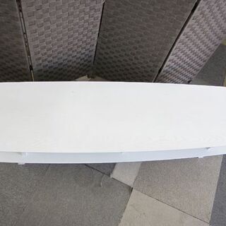 ☆テレビボード 幅138.5×奥行40×35cm  テレビ台 TVボード TV台 白 ホワイト 札幌 北20条店