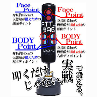自立式 サンドバッグ 値下げします! - 川口市
