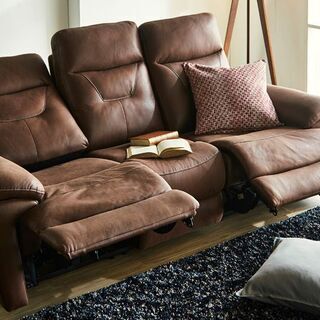 《アスティⅢ》3人掛けリクライニングソファ