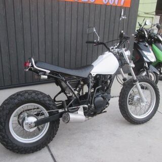 ★１５万円　TW200　実働車★　セル付き！ロンスイカスタム！　ヤマハ　TW ☆15万円 TW200 実働車☆ヤマハ TW ロンスイカスタム！