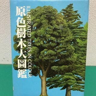 「原色樹木大図鑑」カラー イラスト 定価35,000円 昭和60...