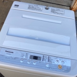 RKGSE-543】特価！Panasonic/6kg洗濯機/NA-F60B12/中古品/2019年製