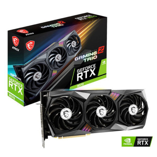 新品・未開封MSI GeForce RTX 3070 GAMING Z TRIO