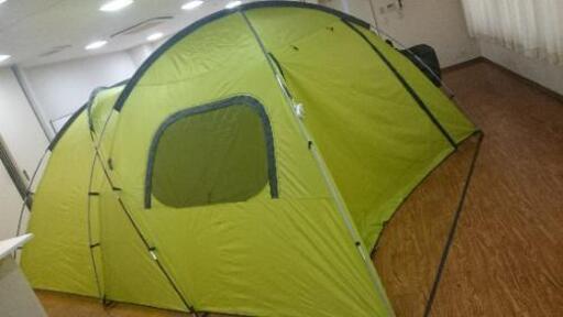 キャンプ　セット　LOGOS　5人用テント、テーブル、イス２脚、クーラーボックス　別売りキャノピーポール付