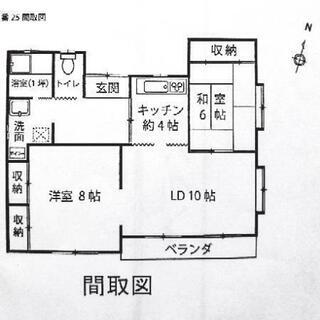 【決まりました】平屋の貸家予定物件★2LDK【潟上市天王】ペット相談可能★の画像