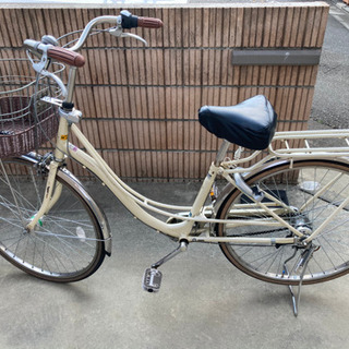 【ネット決済】asahi 自転車26インチ　！5月31日本日取引...
