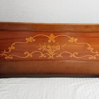 【6/13まで！】木製ベッド & マットレス  シングルベッド