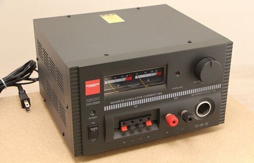 DC電源 第一電波 GSV3000 直流安定化電源 1～15V MAX34A GSV-3000 (J926axxY)