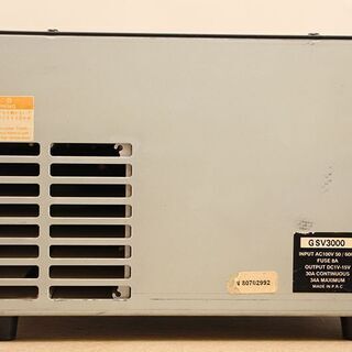 DC電源 第一電波 GSV3000 直流安定化電源 1～15V MAX34A GSV