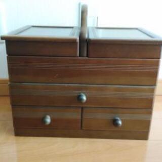 【ネット決済】木製裁縫箱