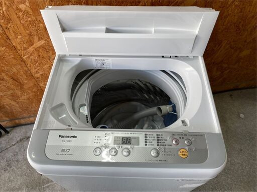 J3112　パナソニック　５ｋｇ　洗濯機　２０１８年