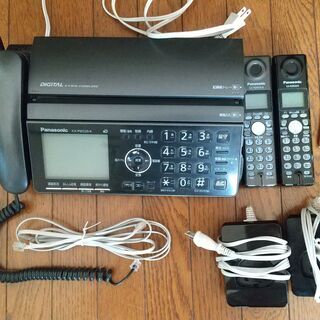 Panasonic KXーPW520ーK　FAX電話機　子機2台...