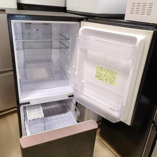 h701売約済み❌人気のガラストップ！おしゃれブラック家電2点セット