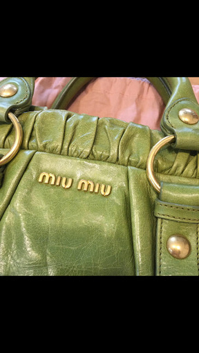miumiu 2wayハンドバッグ