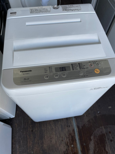 No.867 Panasonic 5kg洗濯機　2019年製　近隣配送無料
