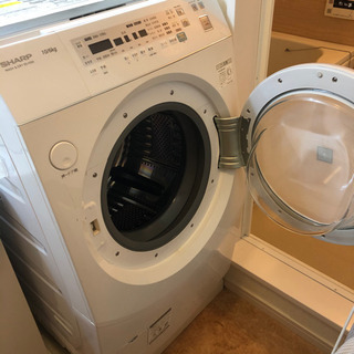 【逗子】SHARP ドラム式洗濯乾燥機