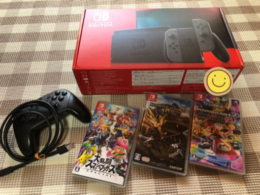 お話中☆美品Nintendo Switch グレー セット | mayberrydental.ie