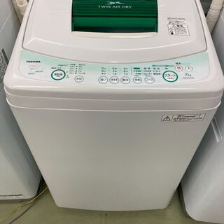 【リサイクルショップ　ピカソ　小松原】　東芝　電気洗濯機　7.0...